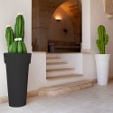 Moderne Pflanzenhalter Messapico, 70 cm hohe Säulen-Blumenkübel Angebot