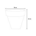 Moderner Pflanzen- und Blumenständer ø 70 für Garten und Terrasse Romano Preis