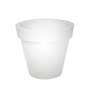 Moderner leuchtender Pflanzkübel für Terrasse & Garten Romano Lagerbestand