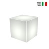 Leuchtender Ausstellungswürfel Icekub - Pouf, Beistelltisch für Bar & Garten Angebot