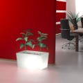 Leuchtender Vasenhalter Modernes Design Garten Bar Terrasse Pflanzen Ionico