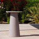 Runder moderner Design-Bartisch für den Außenbereich aus Polyethylen Mikò 2.0 Angebot