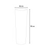Zylindrische Produktsäule Display für modernes Laden-Design Roller Sales
