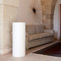 Zylindrische Produktsäule Display für modernes Laden-Design Roller Aktion