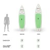 Stand Up Paddle SUP aufblasbares Board 10'6 320cm Traverso 
