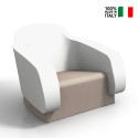 Klimt - Moderne Designer Outdoor-Sessel aus Polyethylen für Bar und Restaurant Lagerbestand