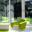 Outdoor-Sessel Modernes Design Polyethylen Restaurant Bar Klimt