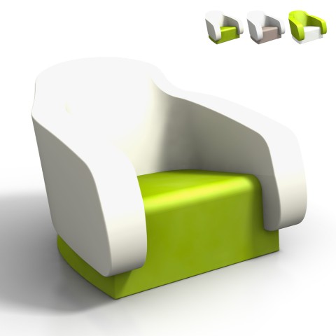 Klimt - Moderne Designer Outdoor-Sessel aus Polyethylen für Bar und Restaurant Aktion
