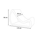 Modulare Outdoor-Design-Sessel aus Polyethylen Fusion Sales