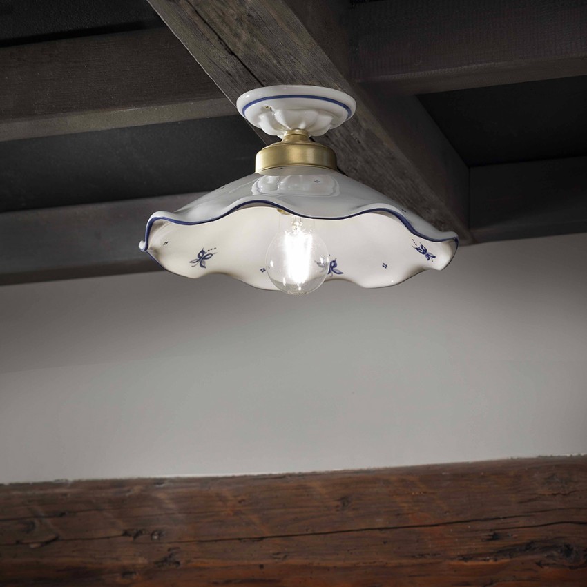 Deckenleuchte aus Keramik im klassischen Design Belluno PL Aktion Deckenleuchte aus Keramik im klassischen Design Belluno PL Aktion
