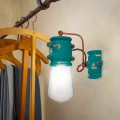 Vintage Industrie-Wandleuchte aus Eisen und Keramik Urban AP1 Aktion