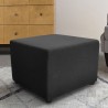 Quadratischer Polsterhocker, modulares Design, Stoff, Wartezimmer, Traveller Rabatte