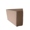 Eck-Pouf aus gepolstertem Stoff Wartezimmer modularer Design Traveller Kosten