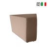 Eck-Pouf aus gepolstertem Stoff Wartezimmer modularer Design Traveller Modell