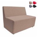 Modulares 2-Sitzer Sofa gepolstert Wartebereich modernes Design Traveller Aktion
