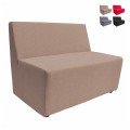 Modulares 2-Sitzer Sofa gepolstert Wartebereich modernes Design Traveller Aktion