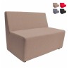Modulares 2-Sitzer Sofa gepolstert Wartebereich modernes Design Traveller Aktion