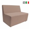 Modulares 2-Sitzer Sofa gepolstert Wartebereich modernes Design Traveller Modell