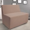 Modulares 2-Sitzer Sofa gepolstert Wartebereich modernes Design Traveller Rabatte