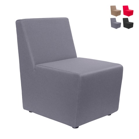Moderne modulare Wartezimmer-Sessel gepolstert Coach Aktion