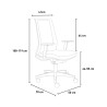Ergonomischer Bürostuhl mit atmungsaktivem Netz, modernes Design Blow Rabatte
