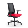 Ergonomischer Bürostuhl mit rotem Design, atmungsaktives Netz Blow R Angebot
