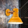 Wandlampe Applique aus Eisen und Keramik im Vintage-Industrie-Design AP Aktion