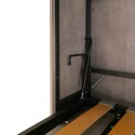 Horizontal klappbares Etagenbett 85x185cm Holz Nussbaum Kando 2NC Katalog