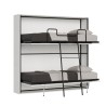 Klappbares Etagenbett mit zwei Matratzen 85x185cm Kando 2MBF Angebot