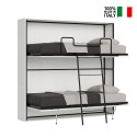Klappbares Etagenbett mit zwei Matratzen 85x185cm Kando 2MBF Verkauf