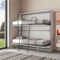 Klappbares Etagenbett mit zwei Matratzen 85x185cm Kando 2MBF Aktion