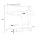 Klappbares Etagenbett mit zwei Matratzen 85x185cm Kando 2MBF Kosten