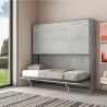 Klappbares Etagenbett mit Matratze 85x185 cm grau Kando 2MCM Preis