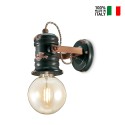 Industrielle Wandlampe, handbemalt im Vintage-Stil Urban AP2 Modell