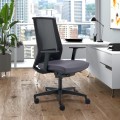 Ergonomischer Bürostuhl Design grau atmungsaktives Netz Blow G Aktion