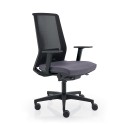 Ergonomischer Bürostuhl Design grau atmungsaktives Netz Blow G Angebot