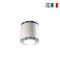 Deckenlampe Plafoniere Keramik im klassischen Art Deco Design Trieste PL Verkauf
