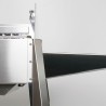 Professioneller tragbarer Holzkohlegrill aus Edelstahl Etna Sales