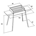 Professioneller tragbarer Holzkohlegrill aus Edelstahl Etna Katalog