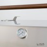 Grill-Set für indirektes Kochen, Holzkohlegrill aus Edelstahl, Etna Angebot