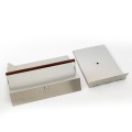 Grill-Set für indirektes Kochen, Holzkohlegrill aus Edelstahl, Etna Aktion