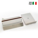 Grill-Set für indirektes Kochen, Holzkohlegrill aus Edelstahl, Etna Verkauf