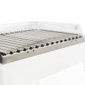 Fettauffanggrill Edelstahl für Holzkohlegrill Fleisch 60x40cm Etna Lagerbestand