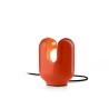 Vintage Tischlampe im Retro-Design, handbemalte Keramik Batucada TA Kosten