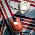 Vintage Tischlampe im Retro-Design, handbemalte Keramik Batucada TA Aktion