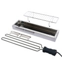 Tragbarer Elektrogrill für Zuhause und Terrasse 1800W Edelstahl eBBQ Sales
