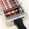 Tragbarer Elektrogrill für Zuhause und Terrasse 1800W Edelstahl eBBQ Rabatte