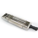 Tragbarer Elektrogrill für Zuhause und Terrasse 1800W Edelstahl eBBQ Aktion
