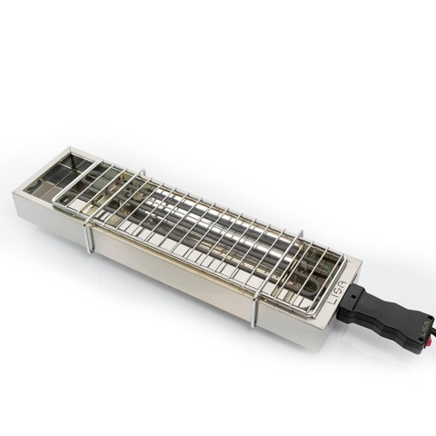 Tragbarer Elektrogrill für Zuhause und Terrasse 1800W Edelstahl eBBQ Aktion