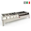Etna Grillset für Holzkohlegrill aus Edelstahl, ideal für Spieße und Arrosticini Verkauf